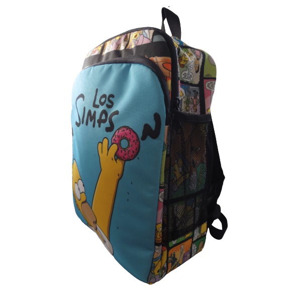 Morral Unisex Sublimado CALZADO GUERREROS TX-010 HOMERO SIMPSON